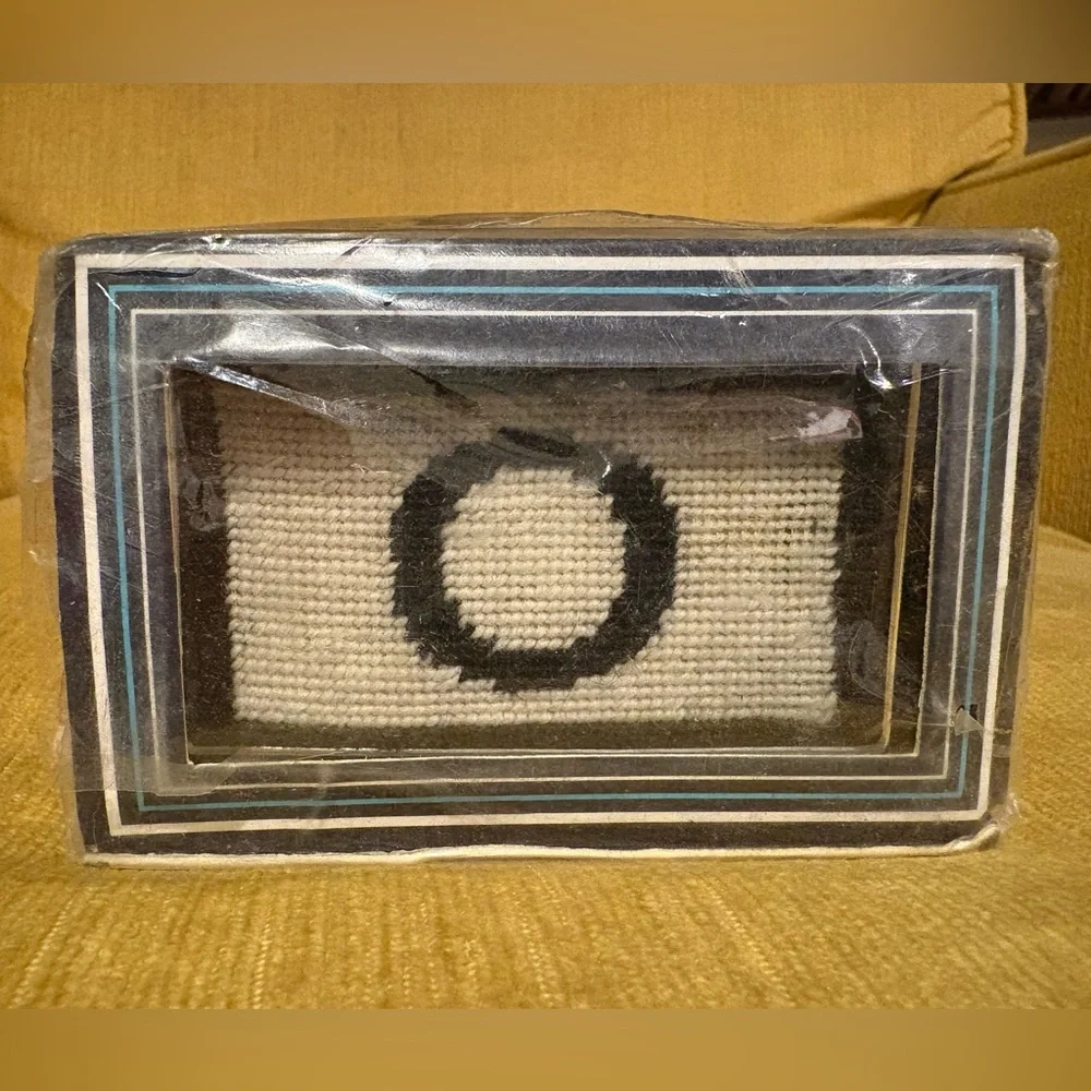 Jonathan Adler Petit Point Paperweights- set of 3